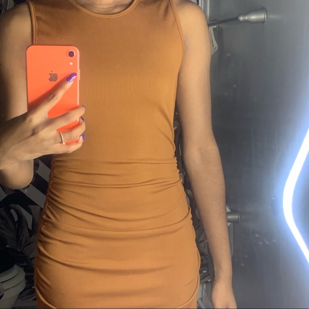 Brown Mini Dress *WORN ONCE*